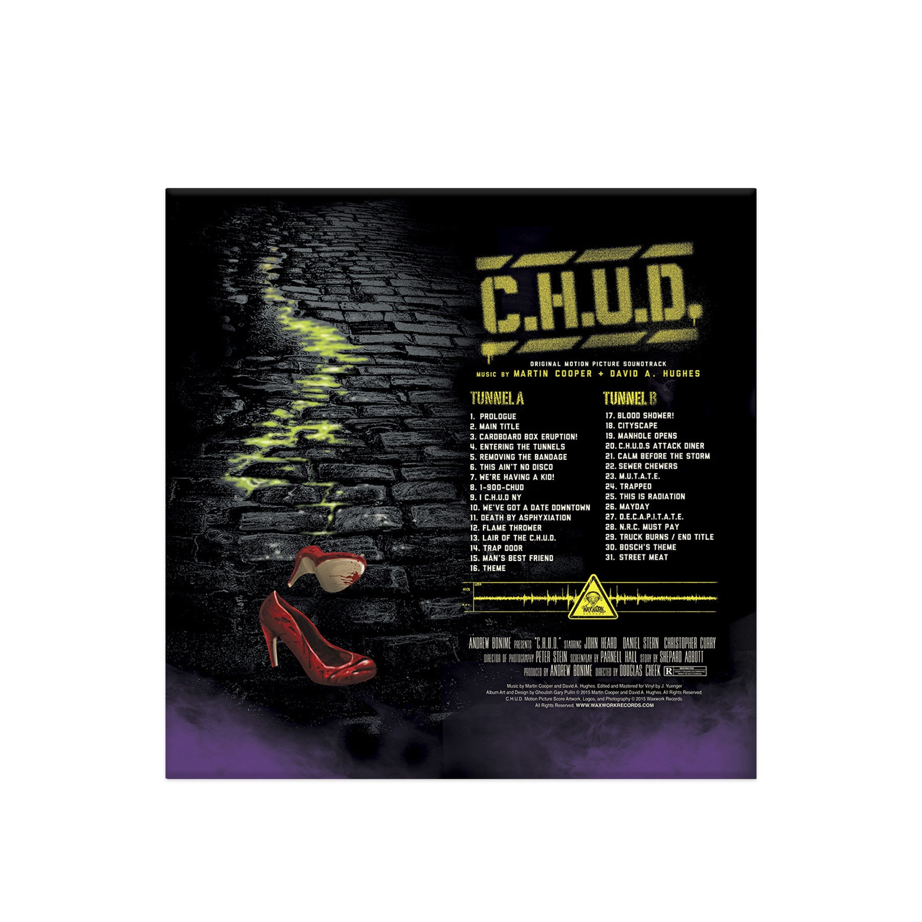 Waxwork C.H.U.D. vinyle sludge radioactif LP