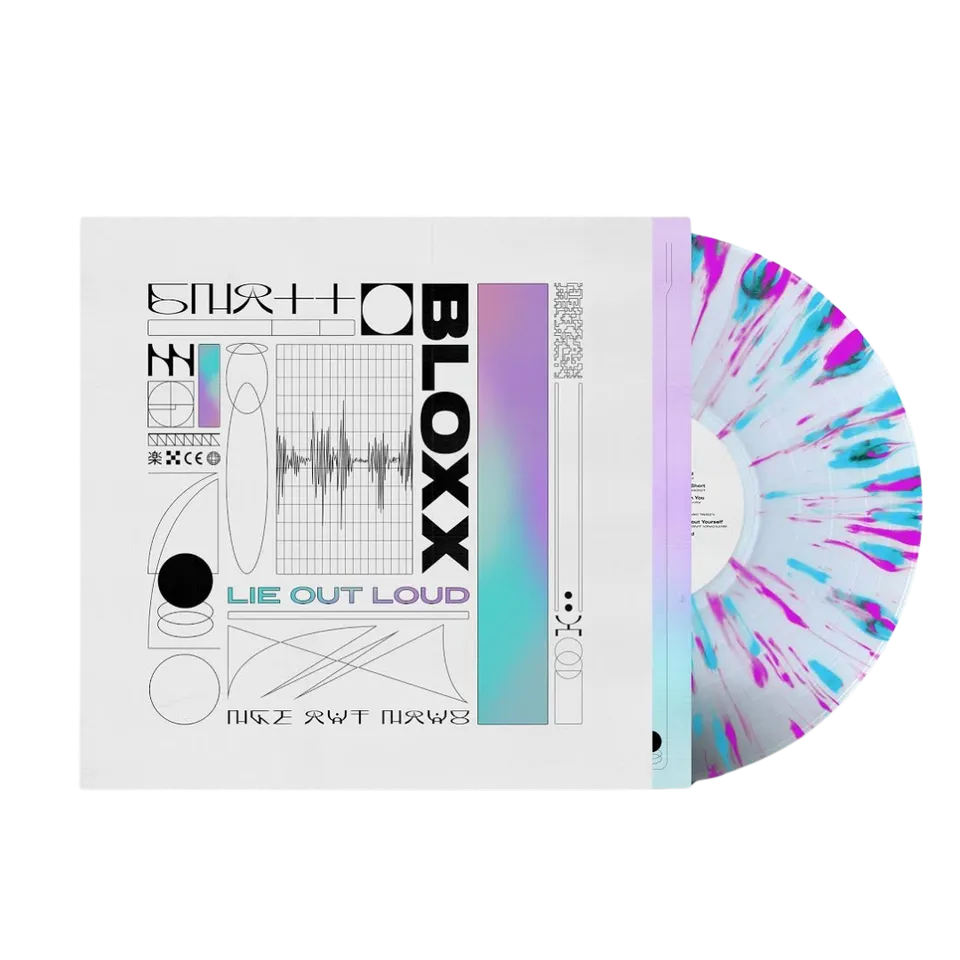 BLOXX Lie Out Loud vinyle splatter 12 pouces