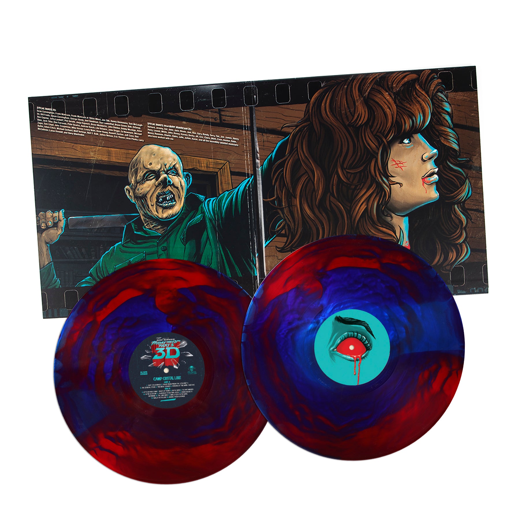 Waxwork Friday the 13th Part 3 vinyle 2LP Manfredini