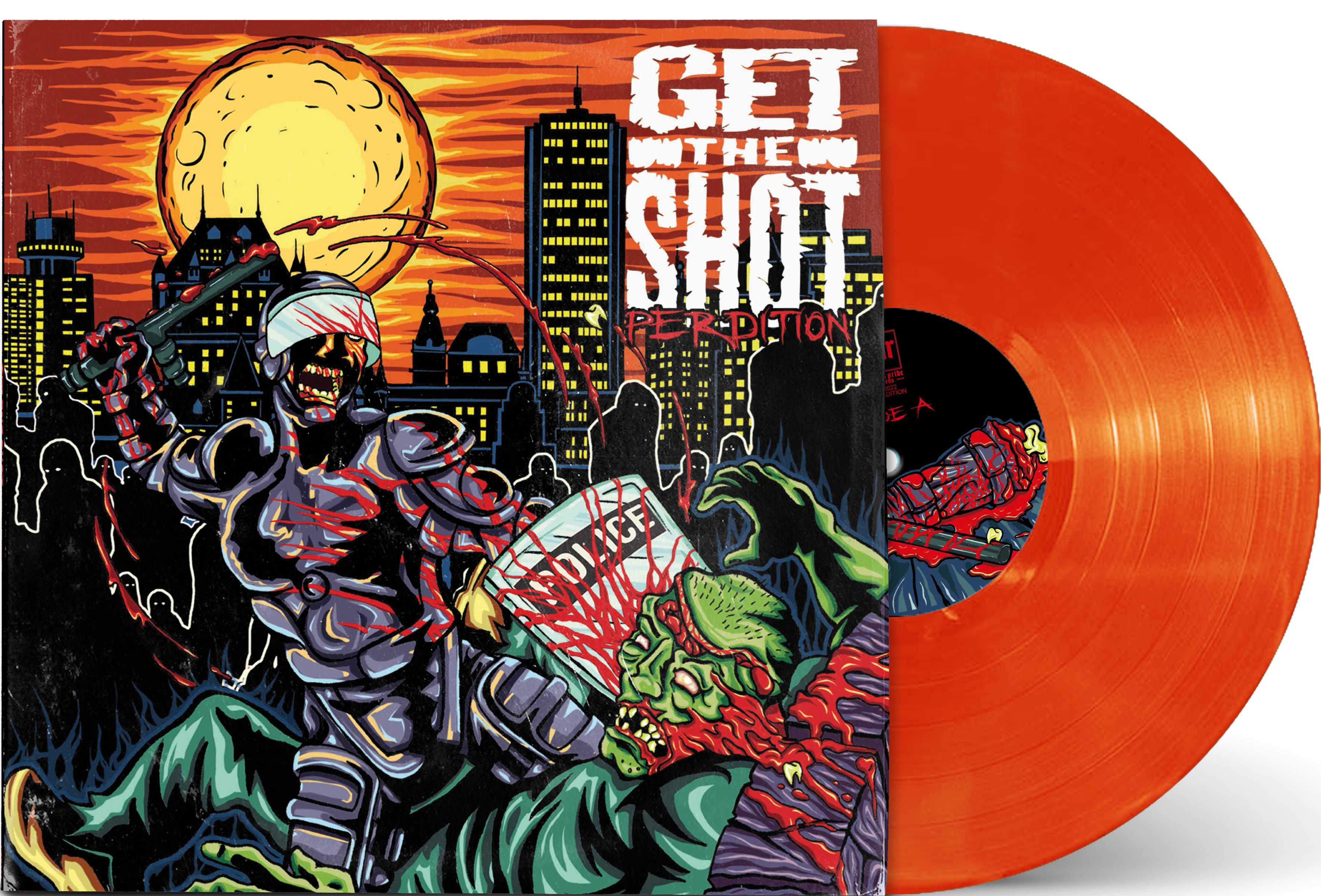 Get The Shot Perdition CD réédition thrash hardcore