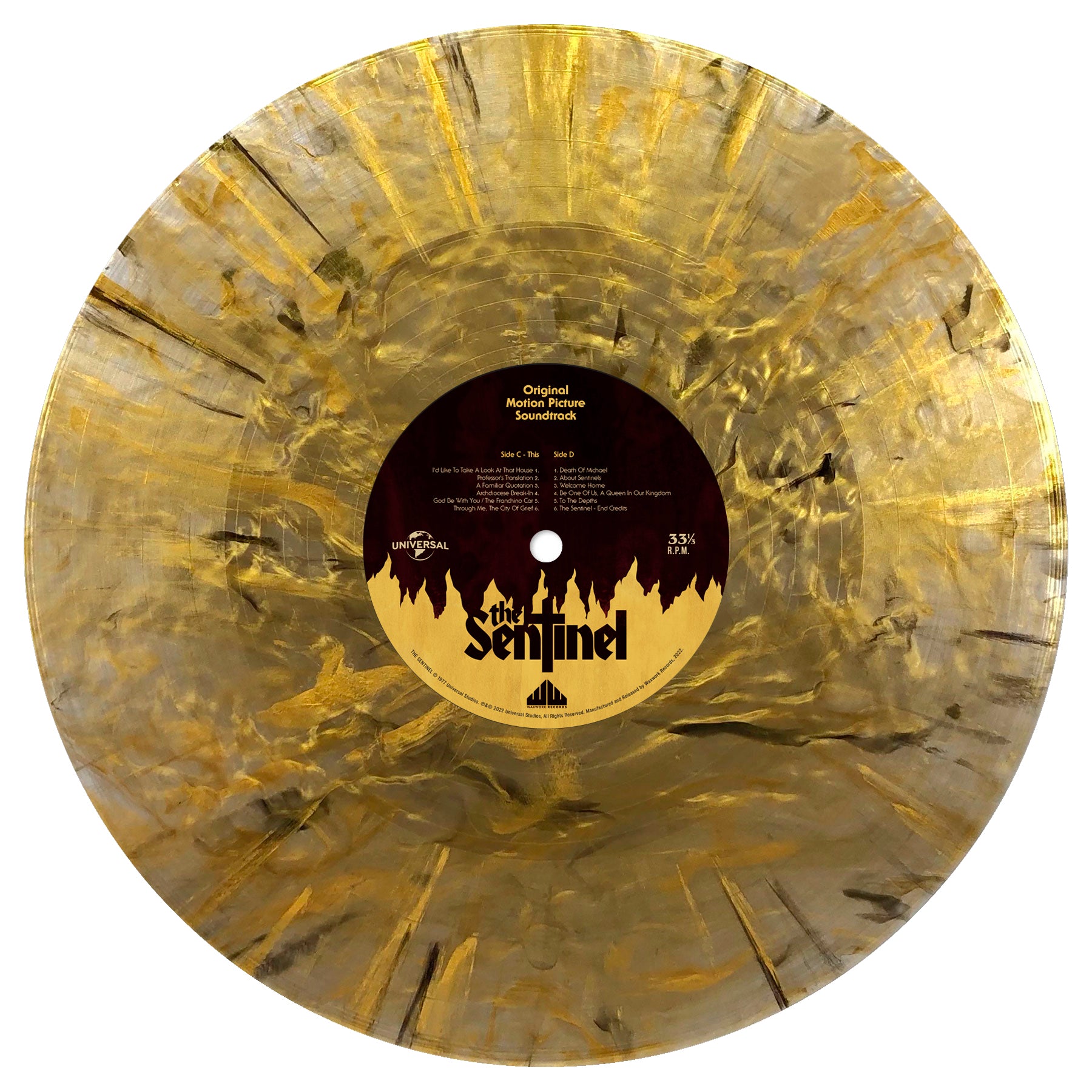 Waxwork Records The Sentinel vinyle bande originale 2LP