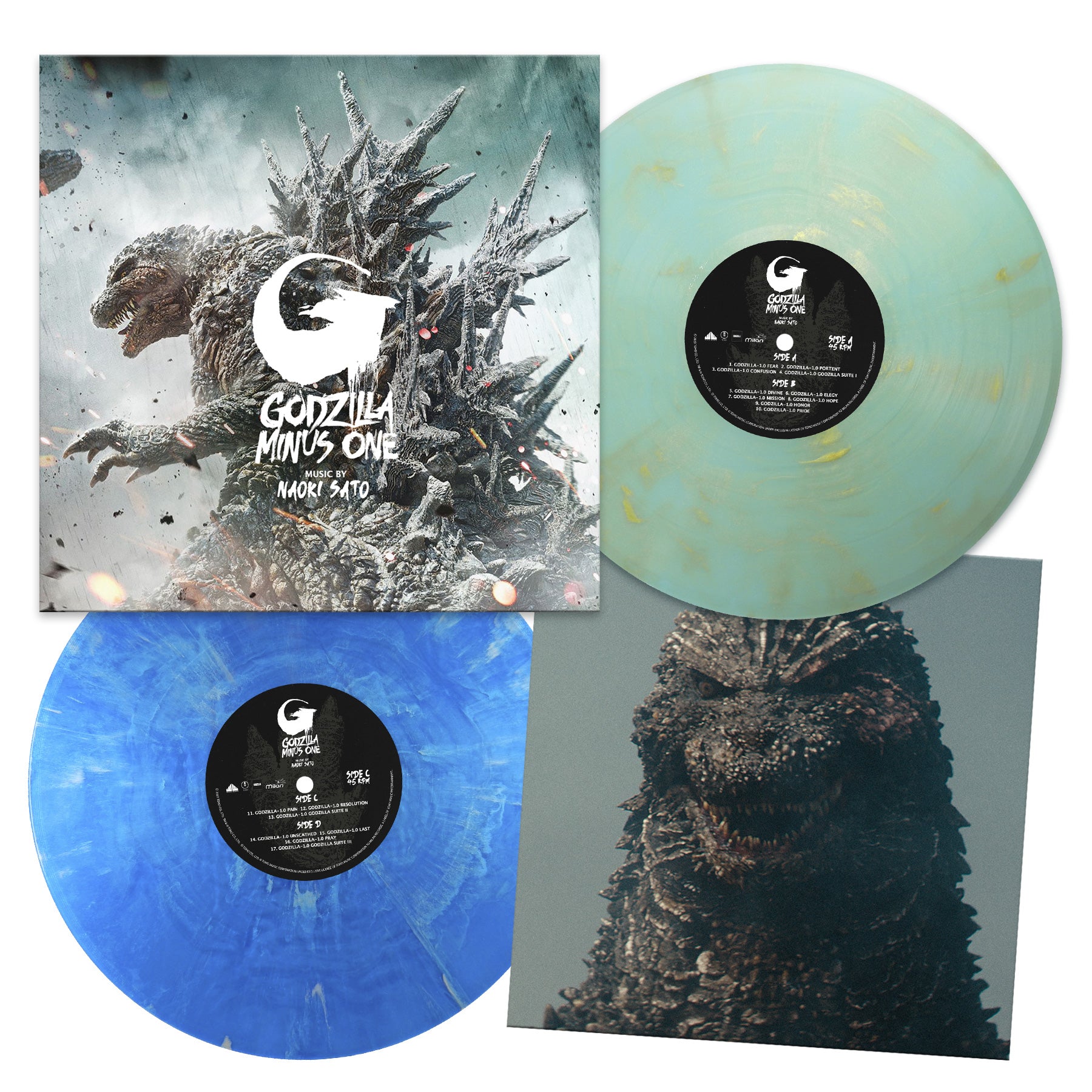 Waxwork Records Godzilla Minus One vinyle score Naoki Sato