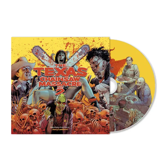 Waxwork Records Texas Chainsaw Massacre 2 CD BO complète