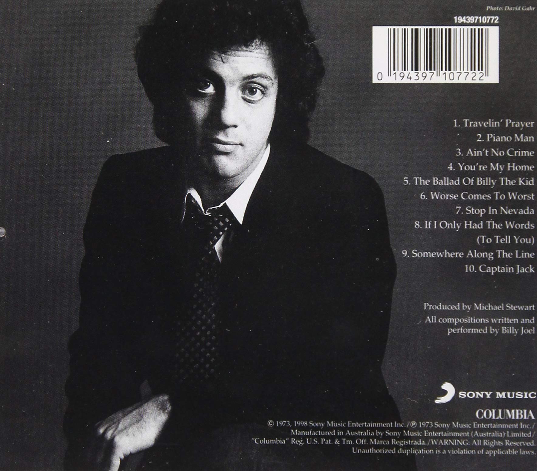 Billy Joel Piano Man Gold Series CD neuf