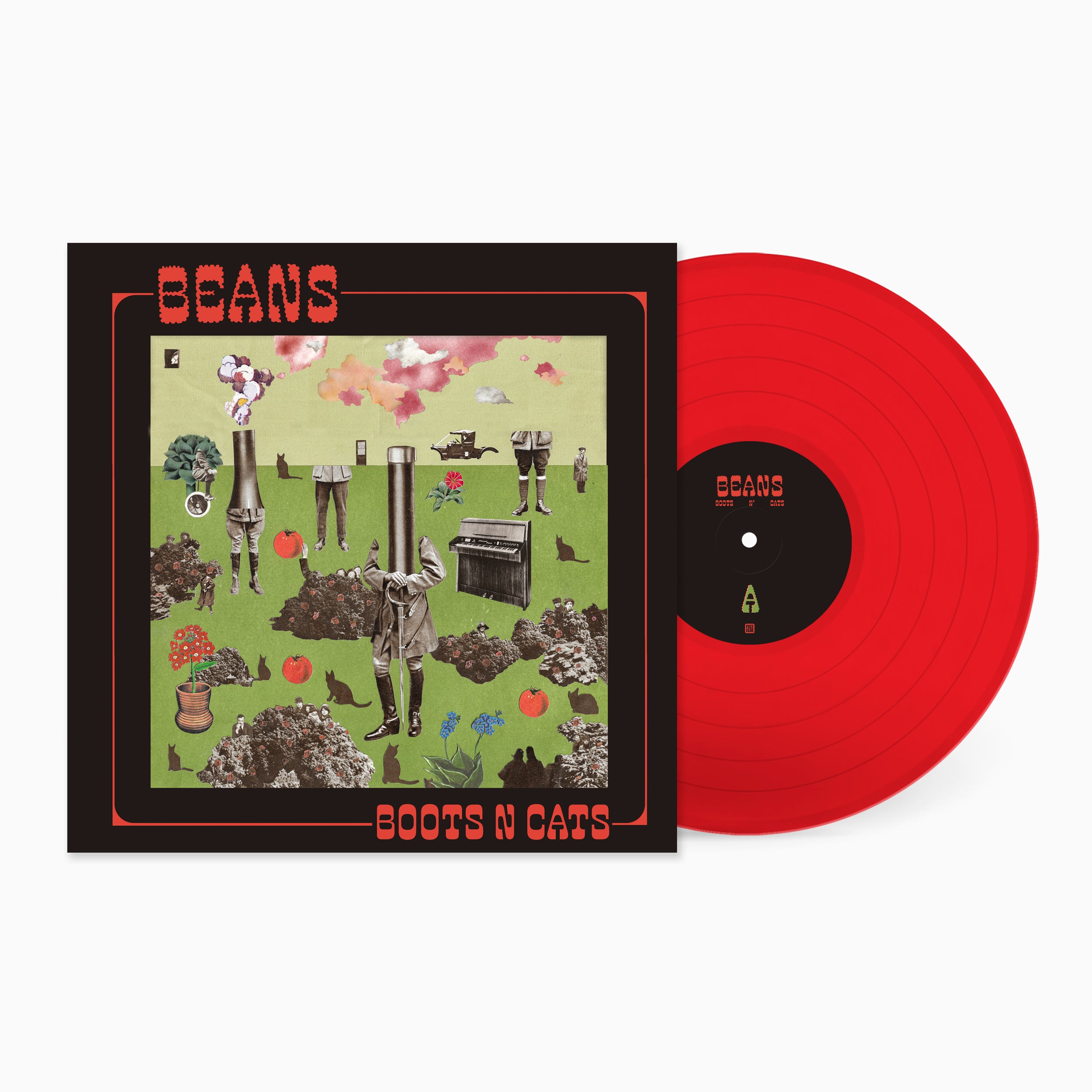Beans Boots N Cats vinyle LP splatter limité