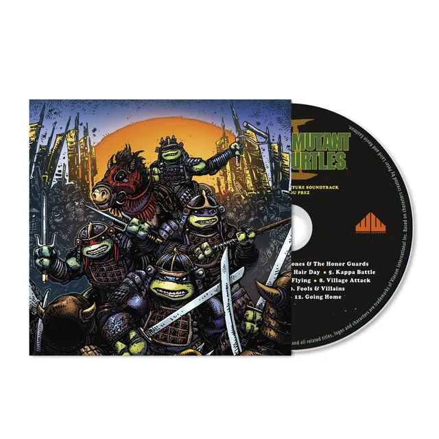 Waxwork Records Teenage Mutant Ninja Turtles Part III CD bande originale