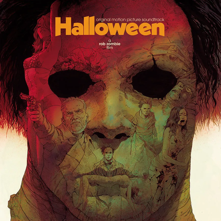 Waxwork Rob Zombie Halloween vinyle orange BO 2007