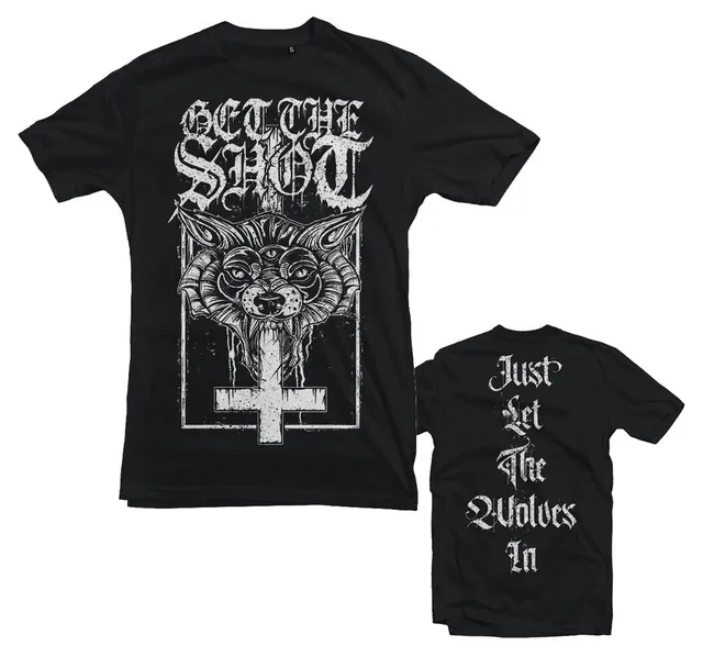Useless Pride Records Get The Shot t-shirt noir bio