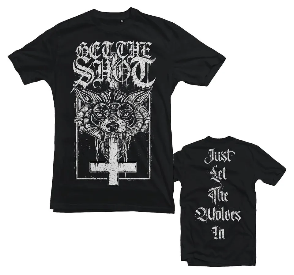Useless Pride Records Get The Shot t-shirt noir bio
