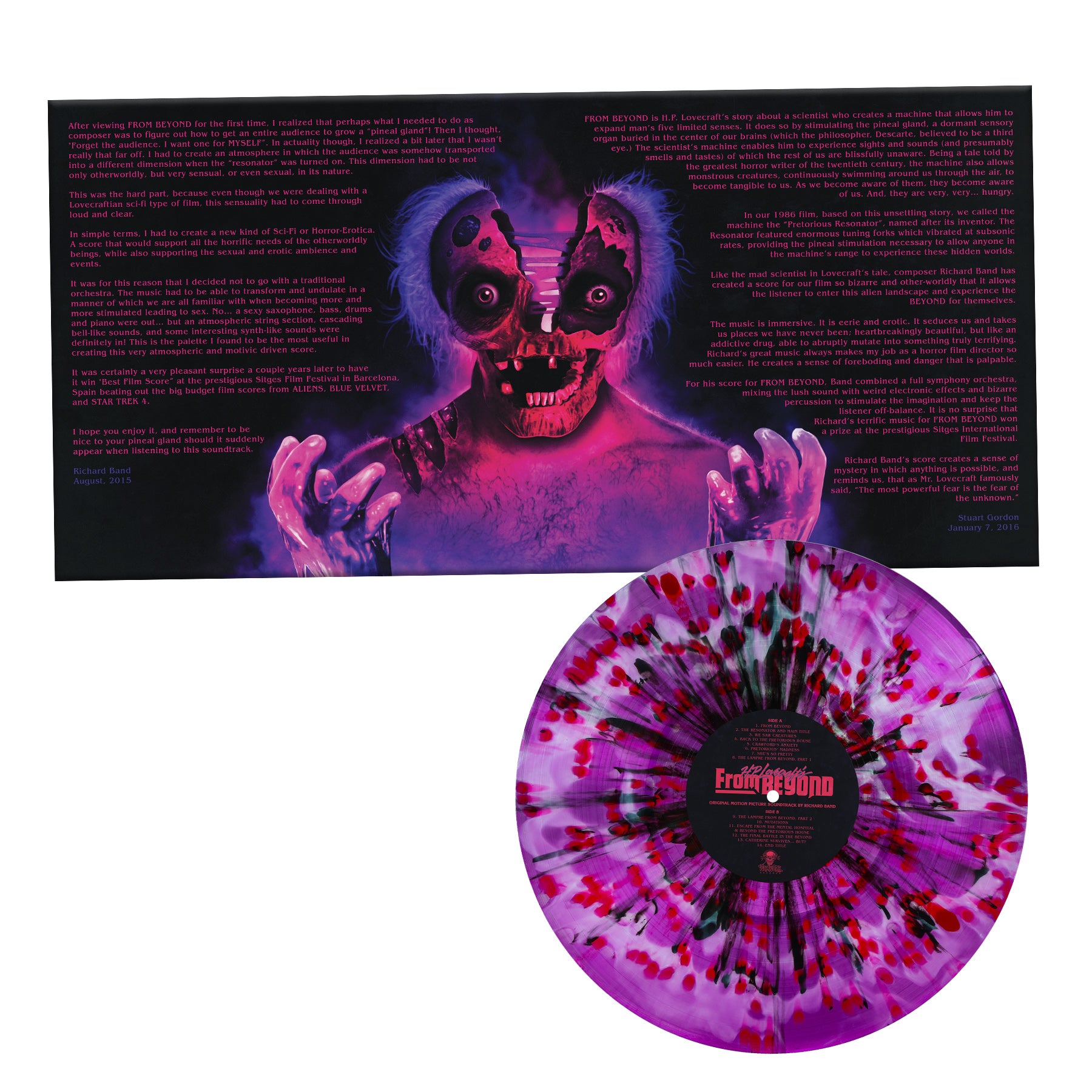 Waxwork Records From Beyond vinyle Resonator swirl