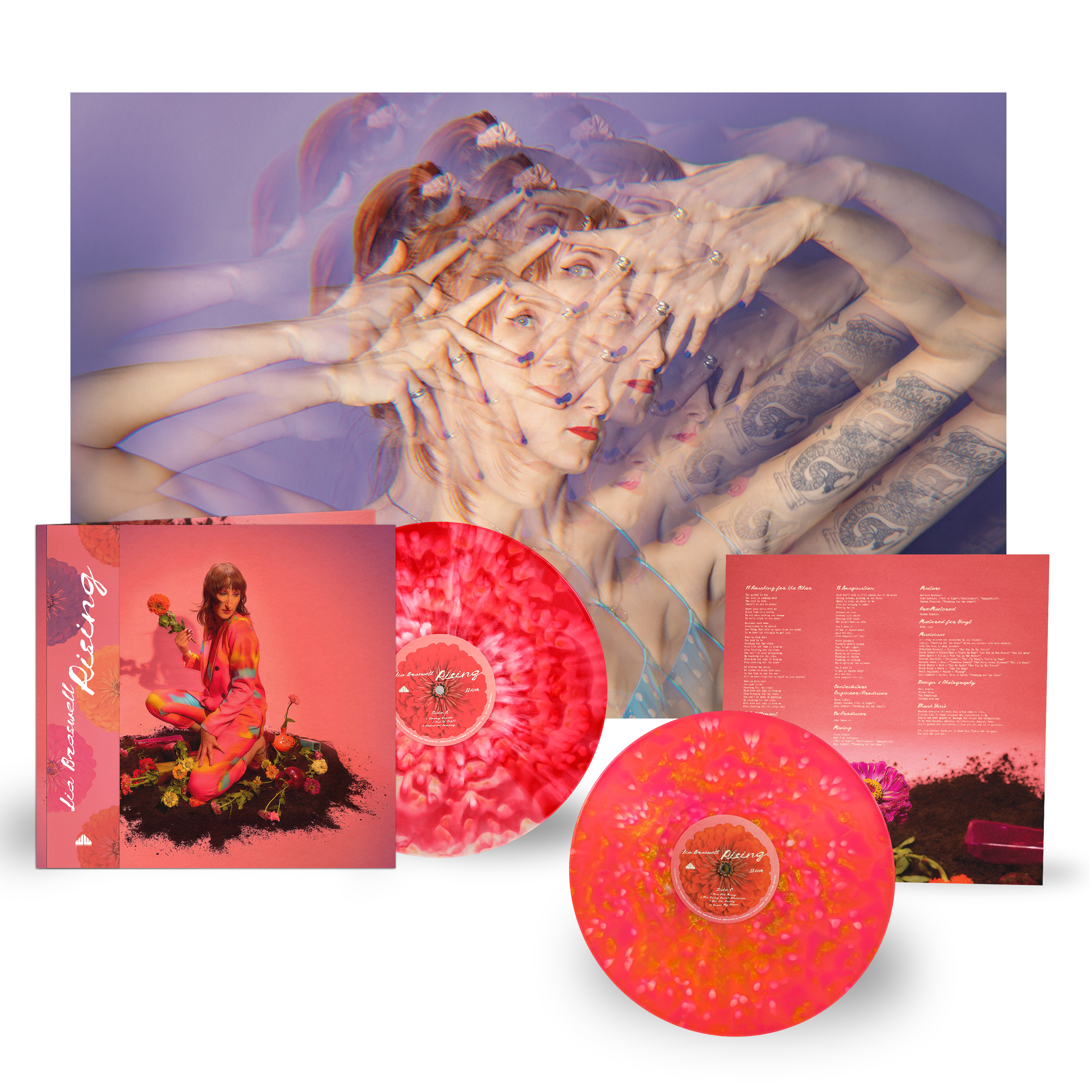 Waxwork Lia Braswell Rising vinyle flower filled