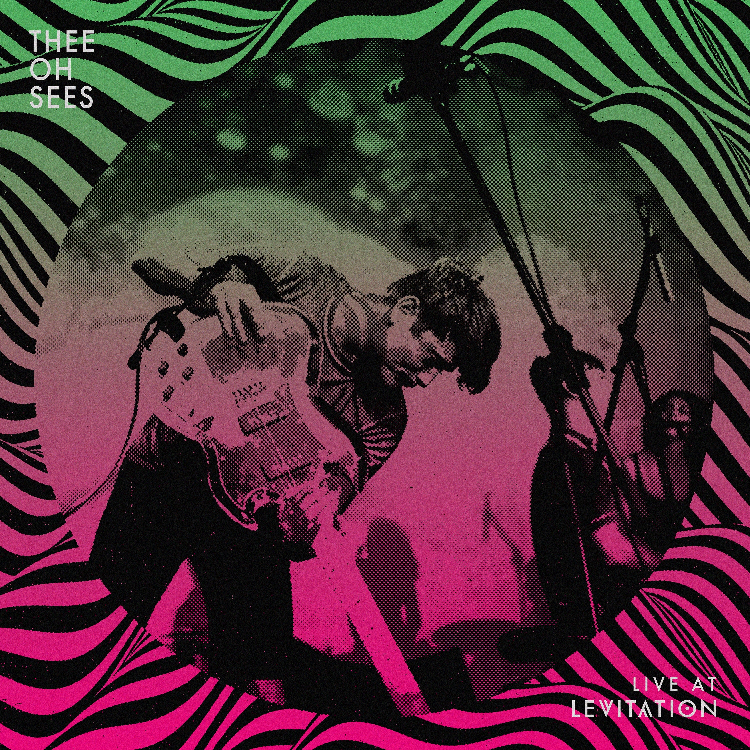 Thee Oh Sees Live At Levitation vinyle splatter rose 300 ex