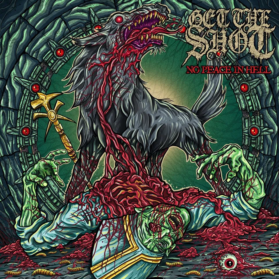 Get The Shot No Peace In Hell CD hardcore canadien