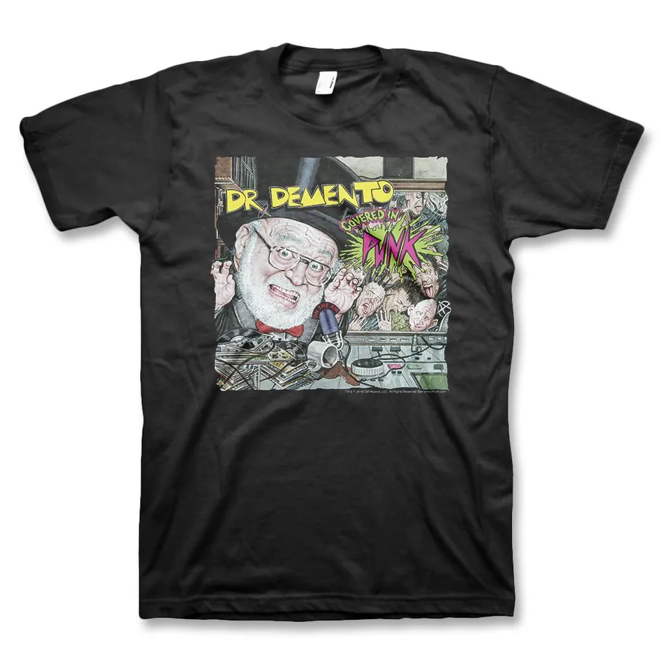 Demented Punk Dr Demento Covered in Punk t-shirt