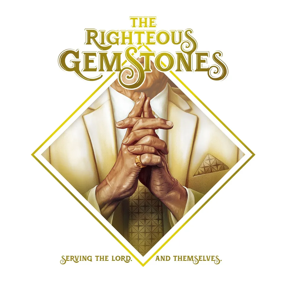 Waxwork Righteous Gemstones vinyle 2LP blanc or +7"