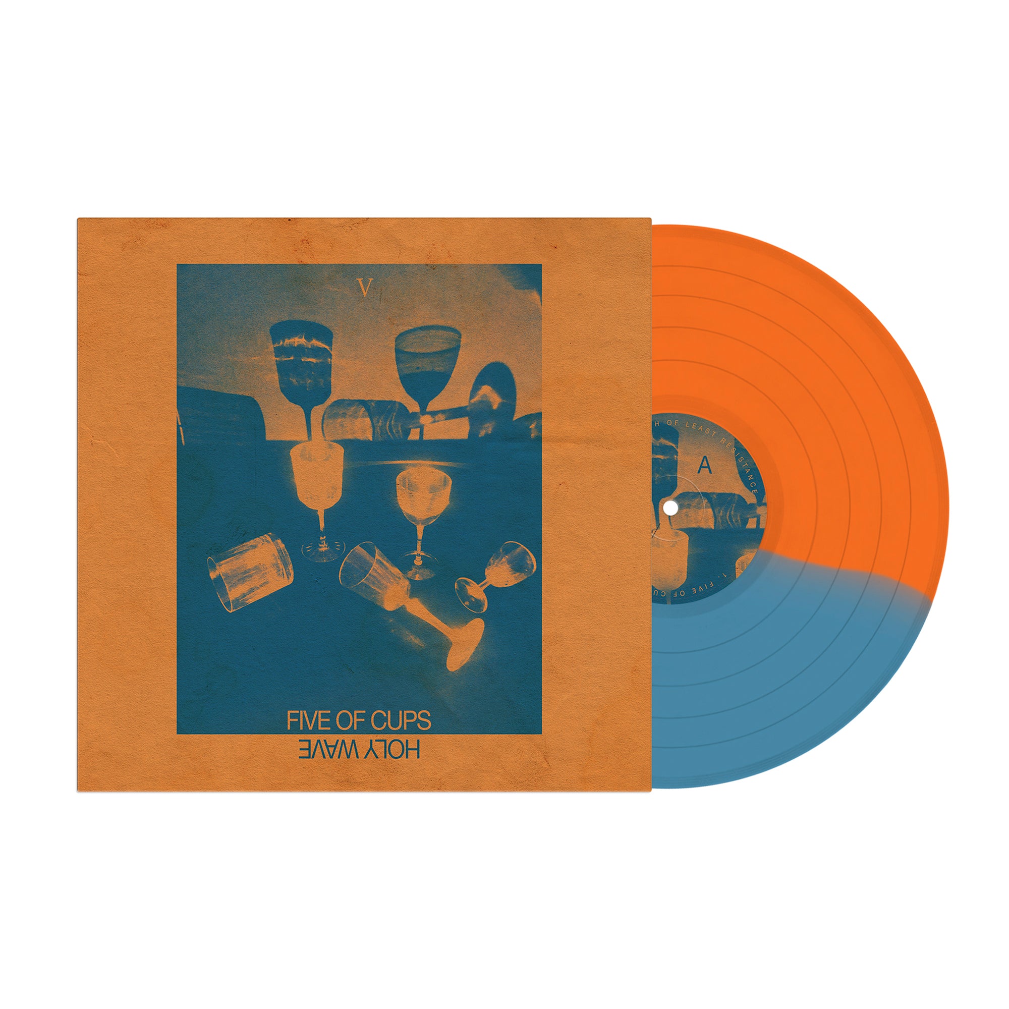Fuzz Club Holy Wave Five Of Cups vinyle 180g bicolore