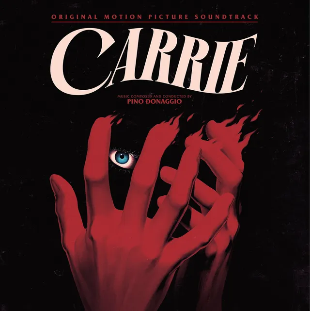 Waxwork Records Carrie vinyle double LP rouge orange