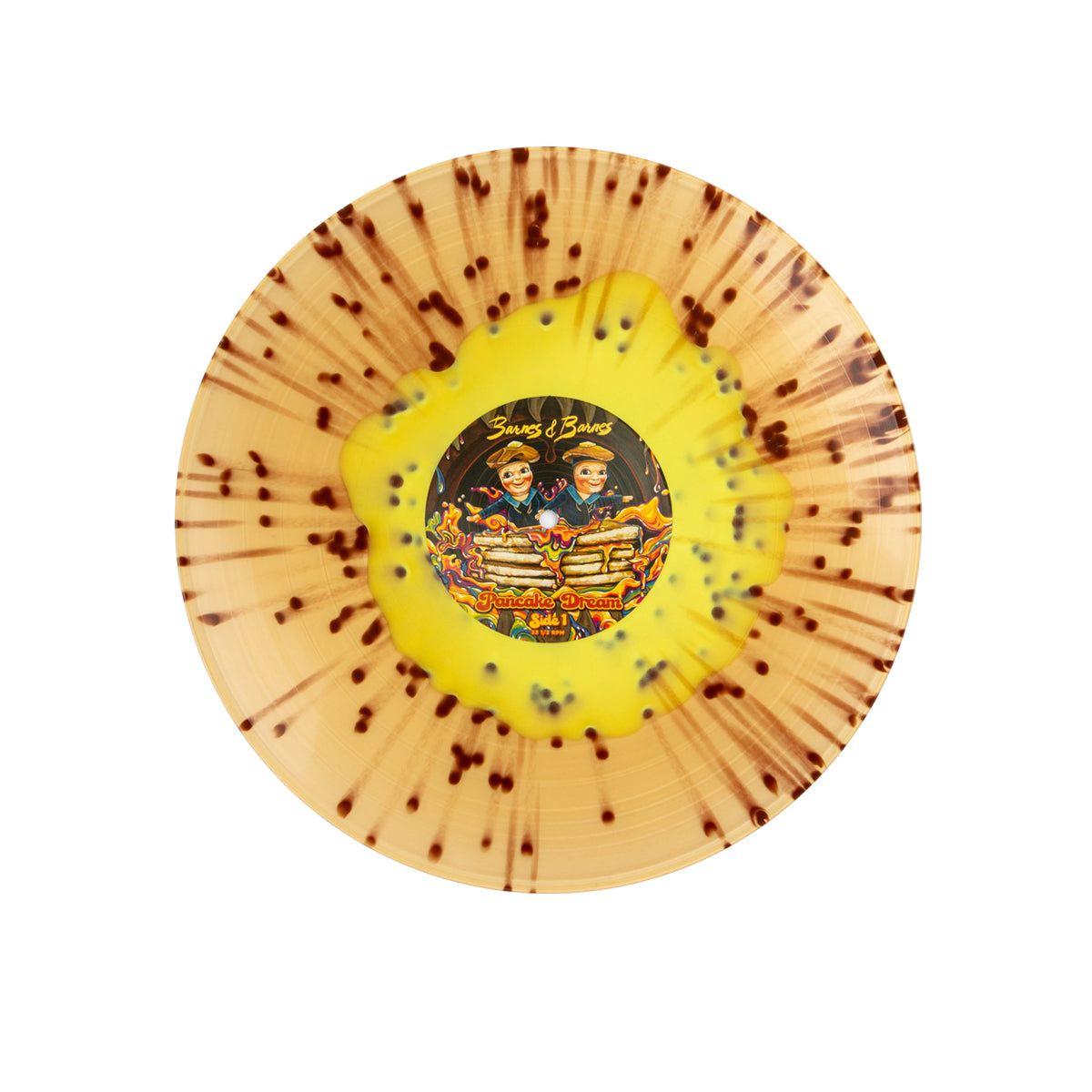 Barnes & Barnes Pancake Dream double vinyle splatter brun