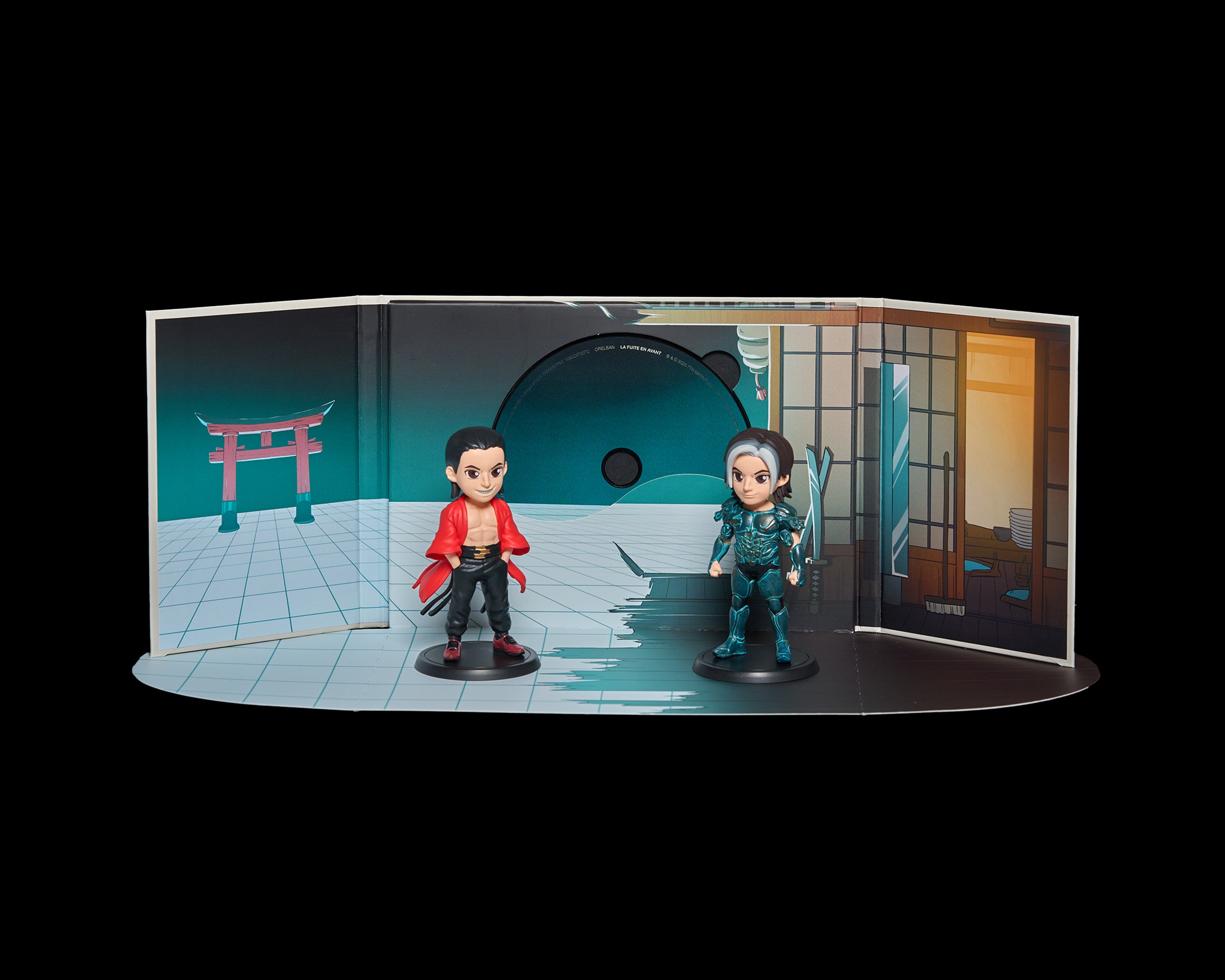Orelsan La fuite en avant coffret Chibi San Sama 10 cm