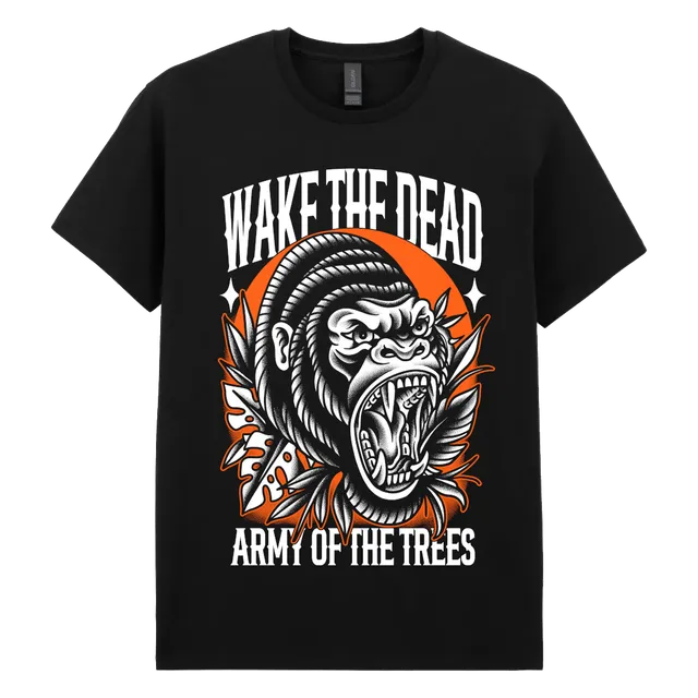 Wake The Dead Army of The Trees t-shirt noir Savage Lands