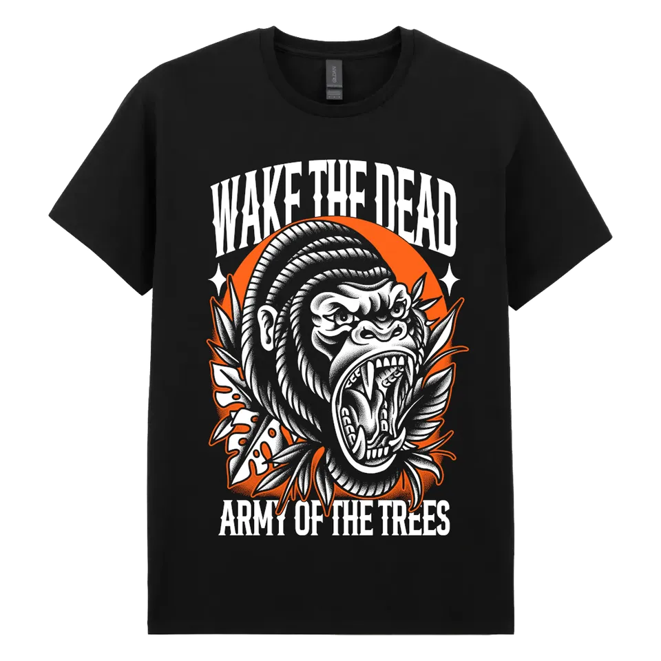 Wake The Dead Army of The Trees t-shirt noir Savage Lands