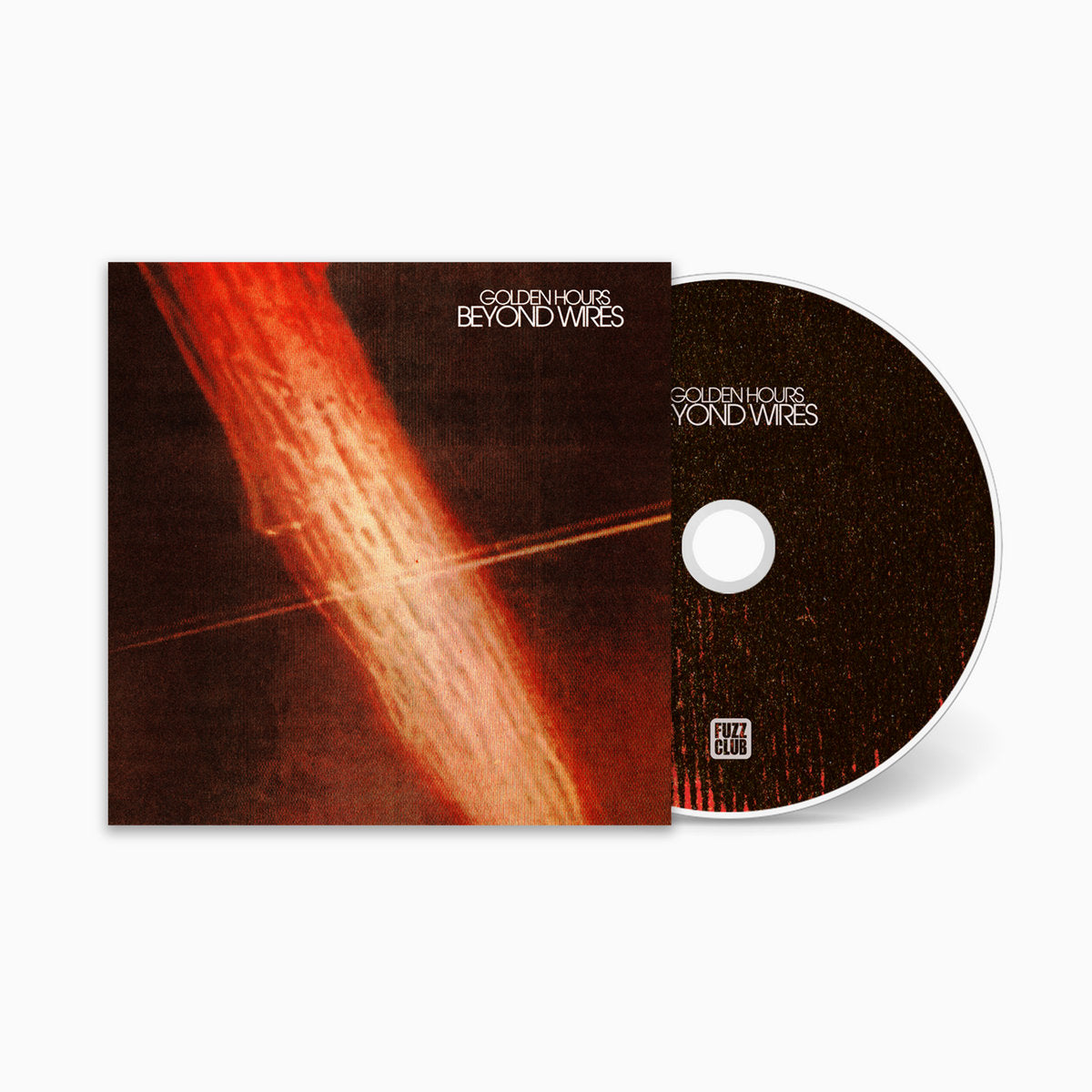 Golden Hours Beyond Wires vinyle rouge transparent post-punk