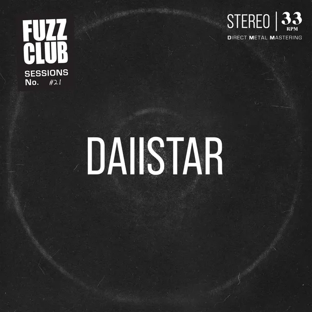 DAIISTAR Fuzz Club Session vinyle cloudy clear 180g noise-pop