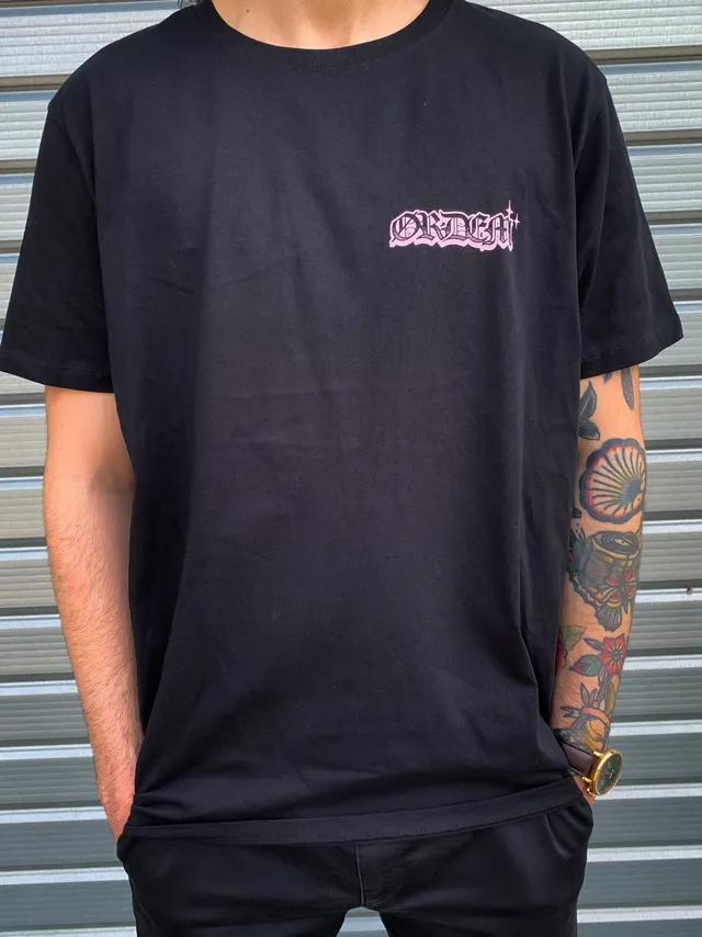ORDEM Rat T-shirt noir 100% coton