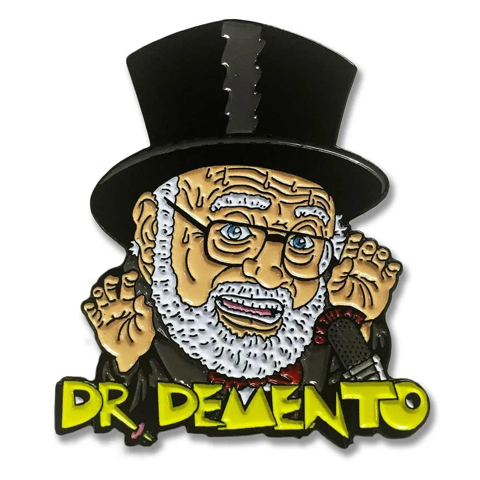 Demented Punk Dr Demento pin's émail collector