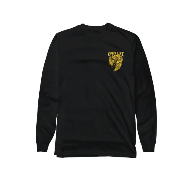 Opus Live longsleeve noir manches longues