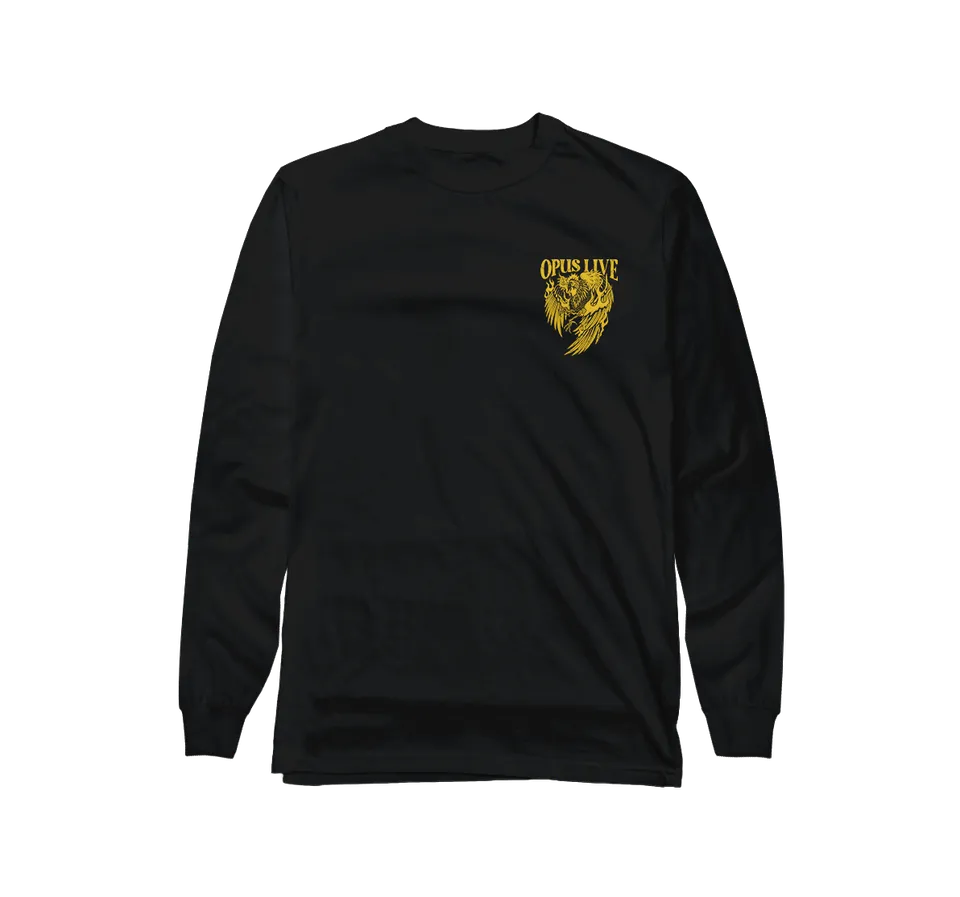 Opus Live longsleeve noir manches longues