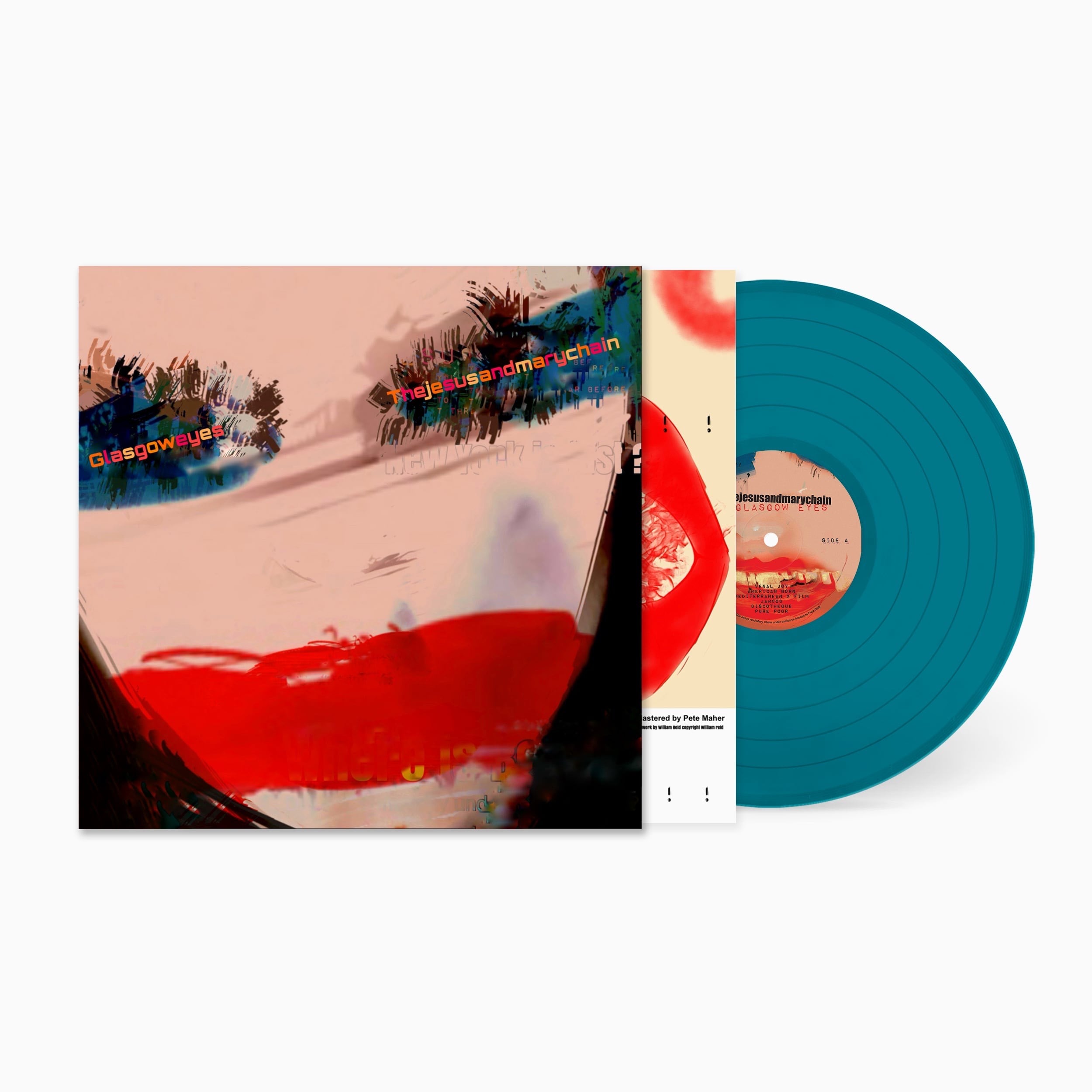 The Jesus And Mary Chain Glasgow Eyes vinyle bleu clair