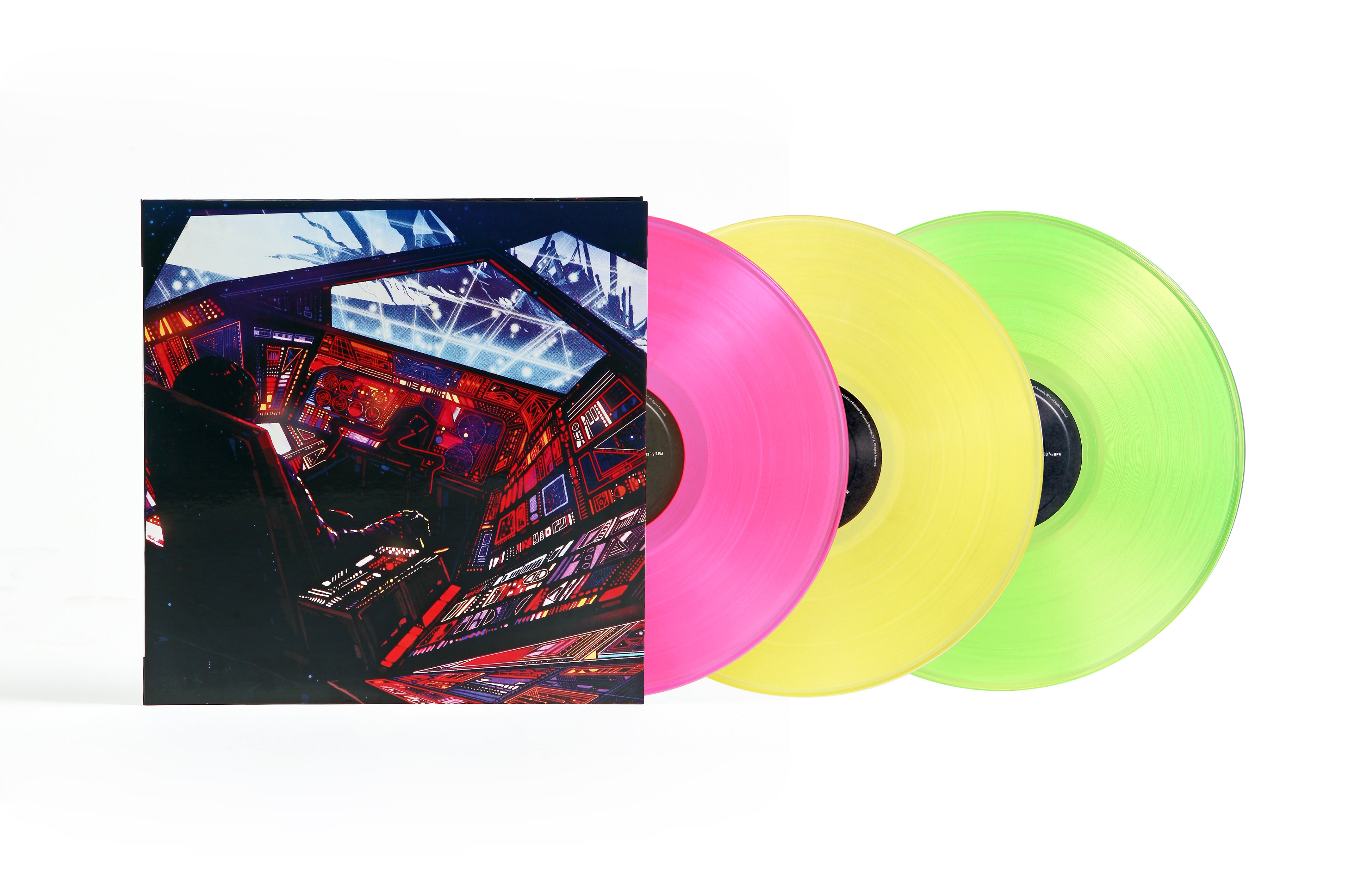 Waxwork Pilotpriest Soundtrack vinyle 3LP couleur