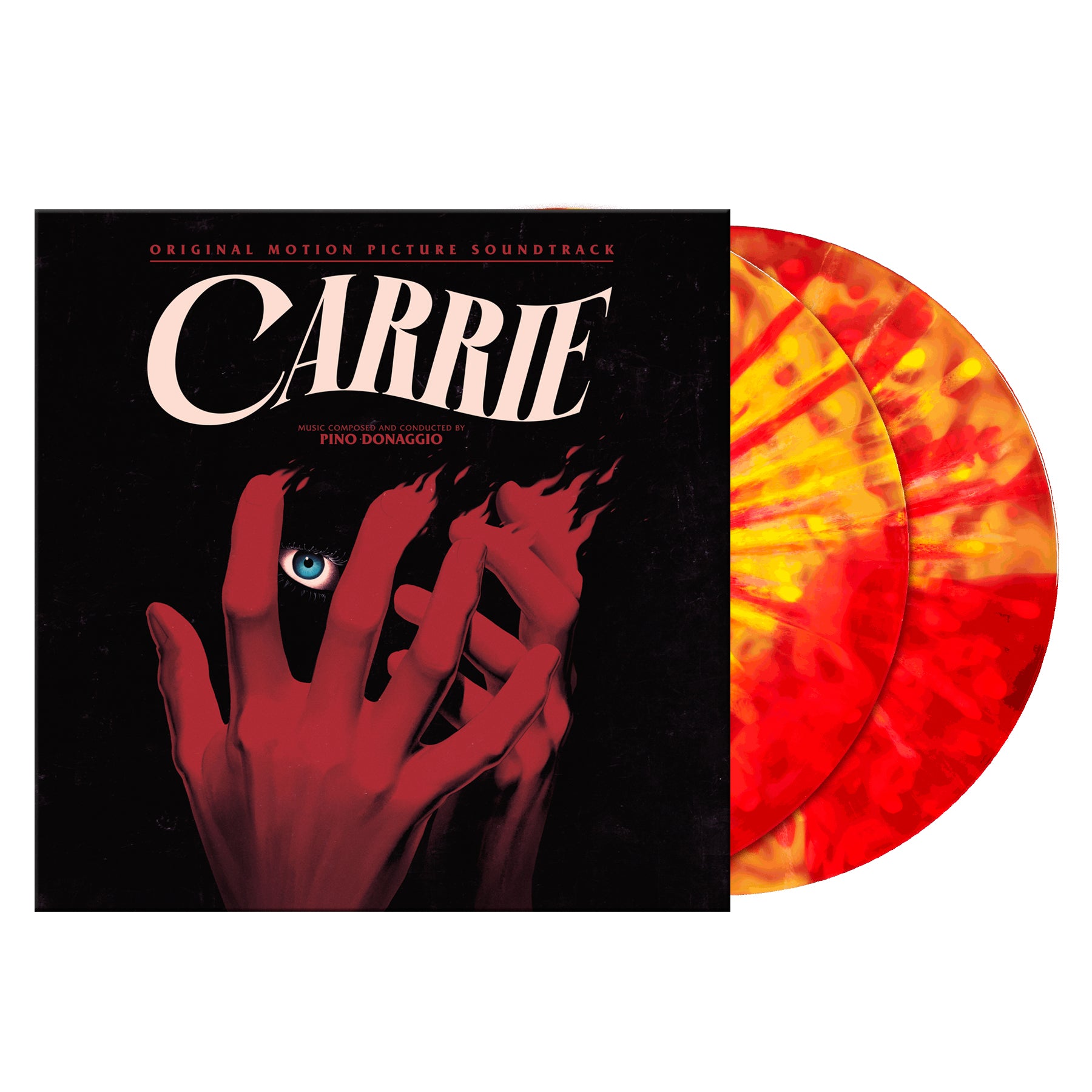 Waxwork Records Carrie vinyle double LP Prom Fire