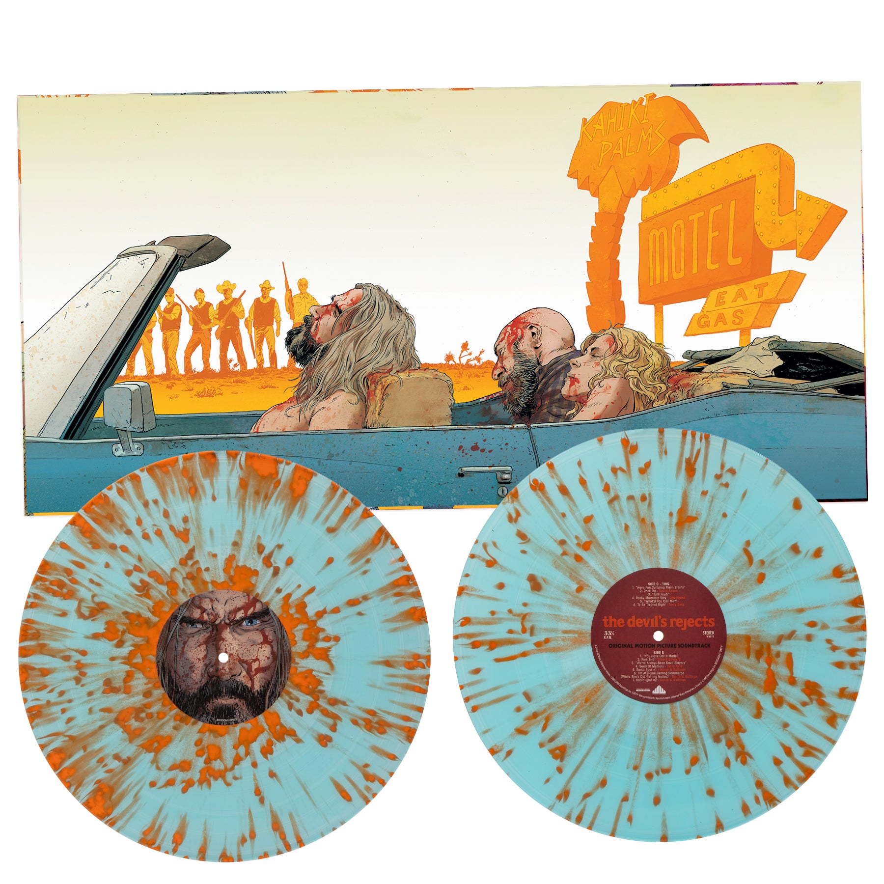 Waxwork Records The Devil’s Rejects vinyle 2LP splatter