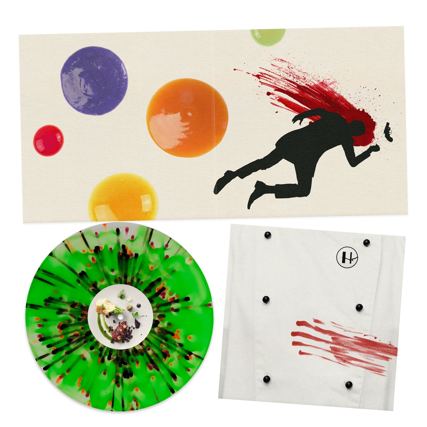 Waxwork Records The Menu vinyle BO splatter Colin Stetson