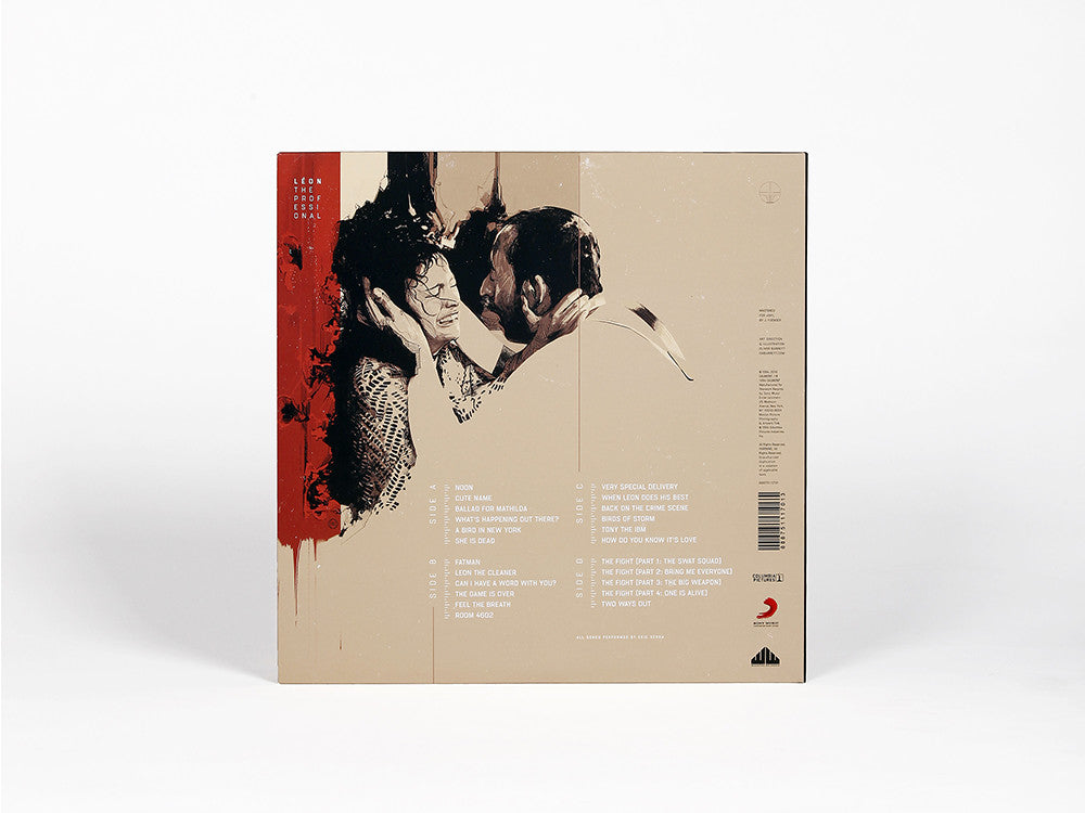 Waxwork Léon The Professional double vinyle splatter