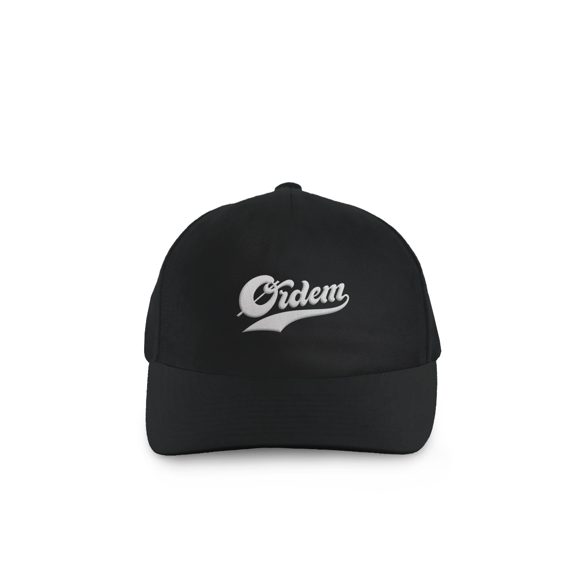 Useless Pride Ordem Baseball casquette noire brodée