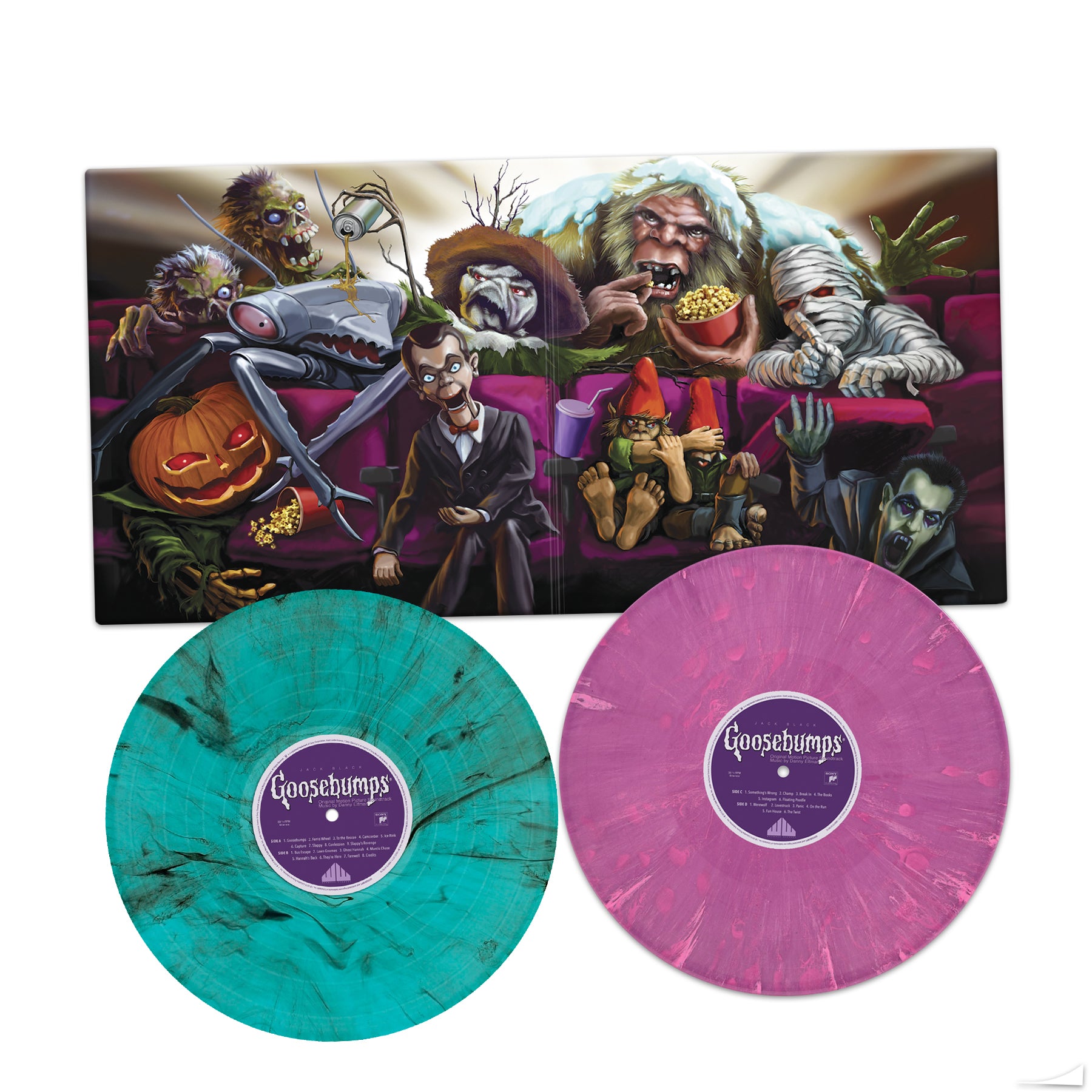 Waxwork Records Goosebumps vinyle double LP vert orange
