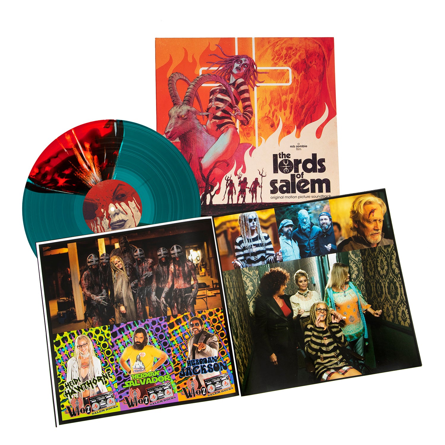 Waxwork Records Lords of Salem vinyle 180g rouge