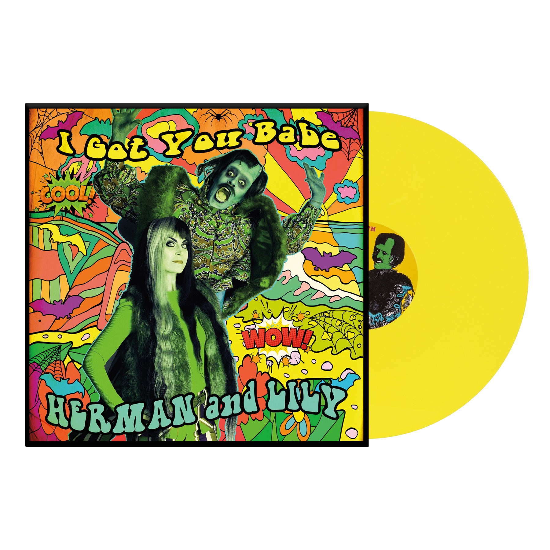 Waxwork I Got You Babe 12" single vinyle jaune