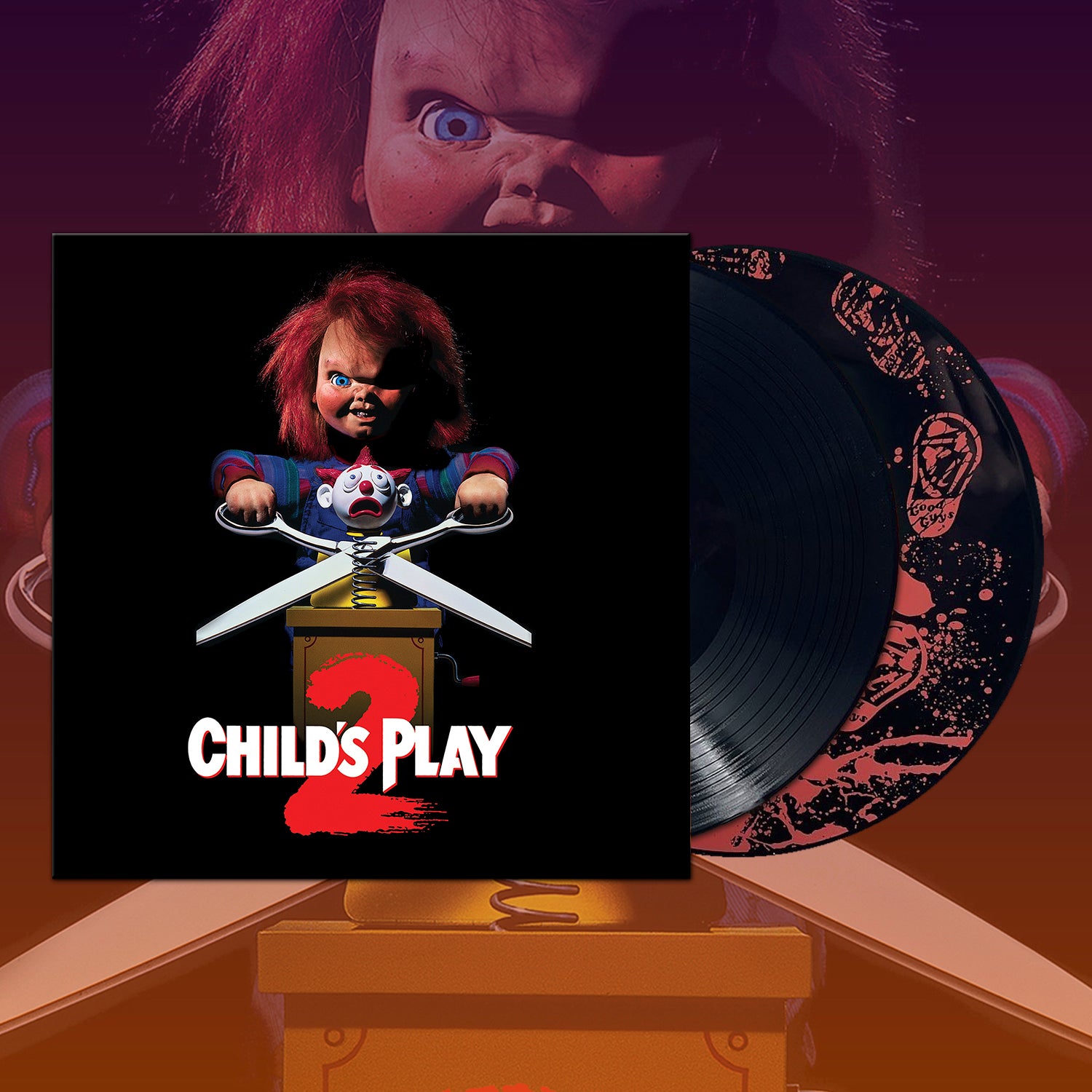 Waxwork Records Child's Play 2 vinyle 2LP Chucky