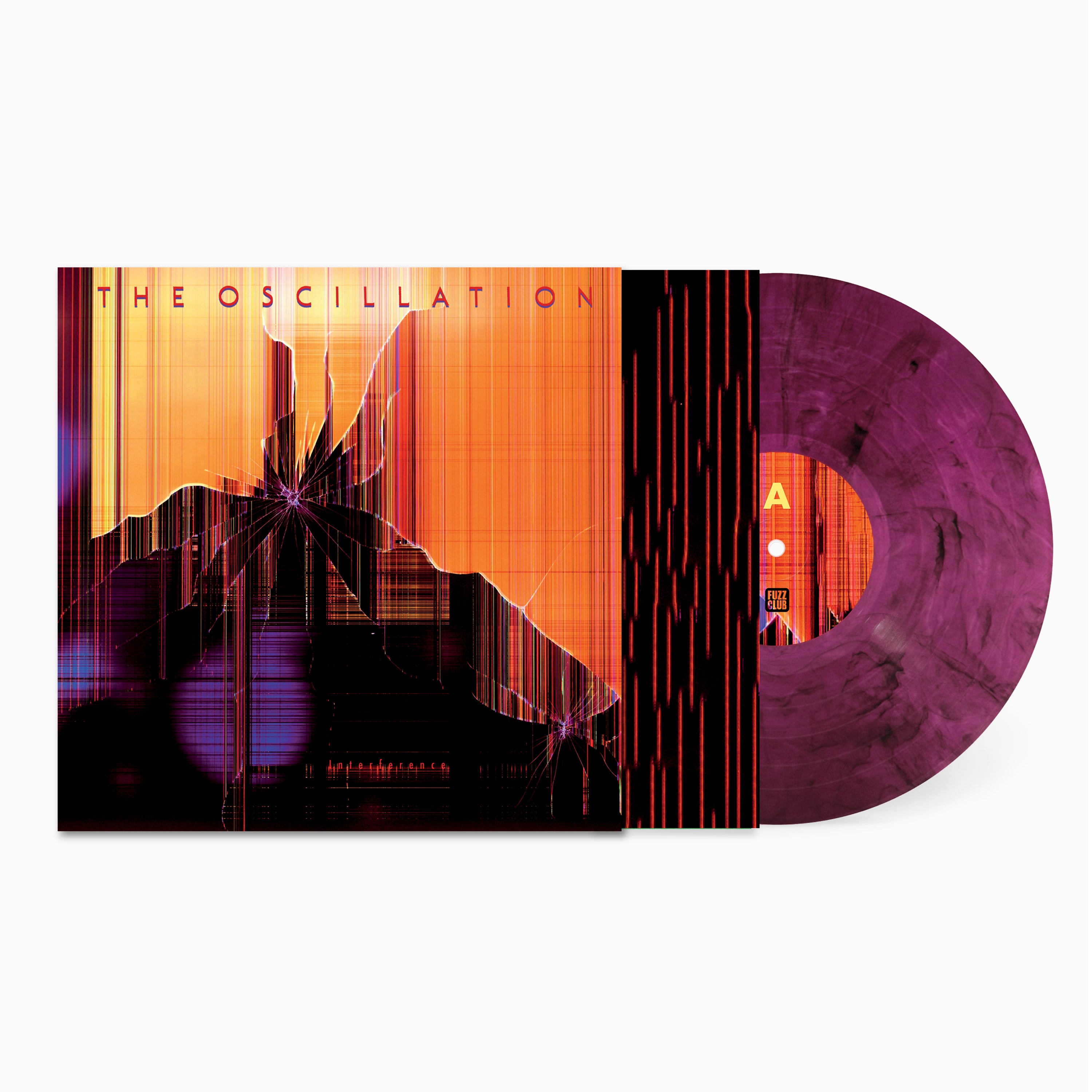 The Oscillation Interference vinyle purple smoke limité