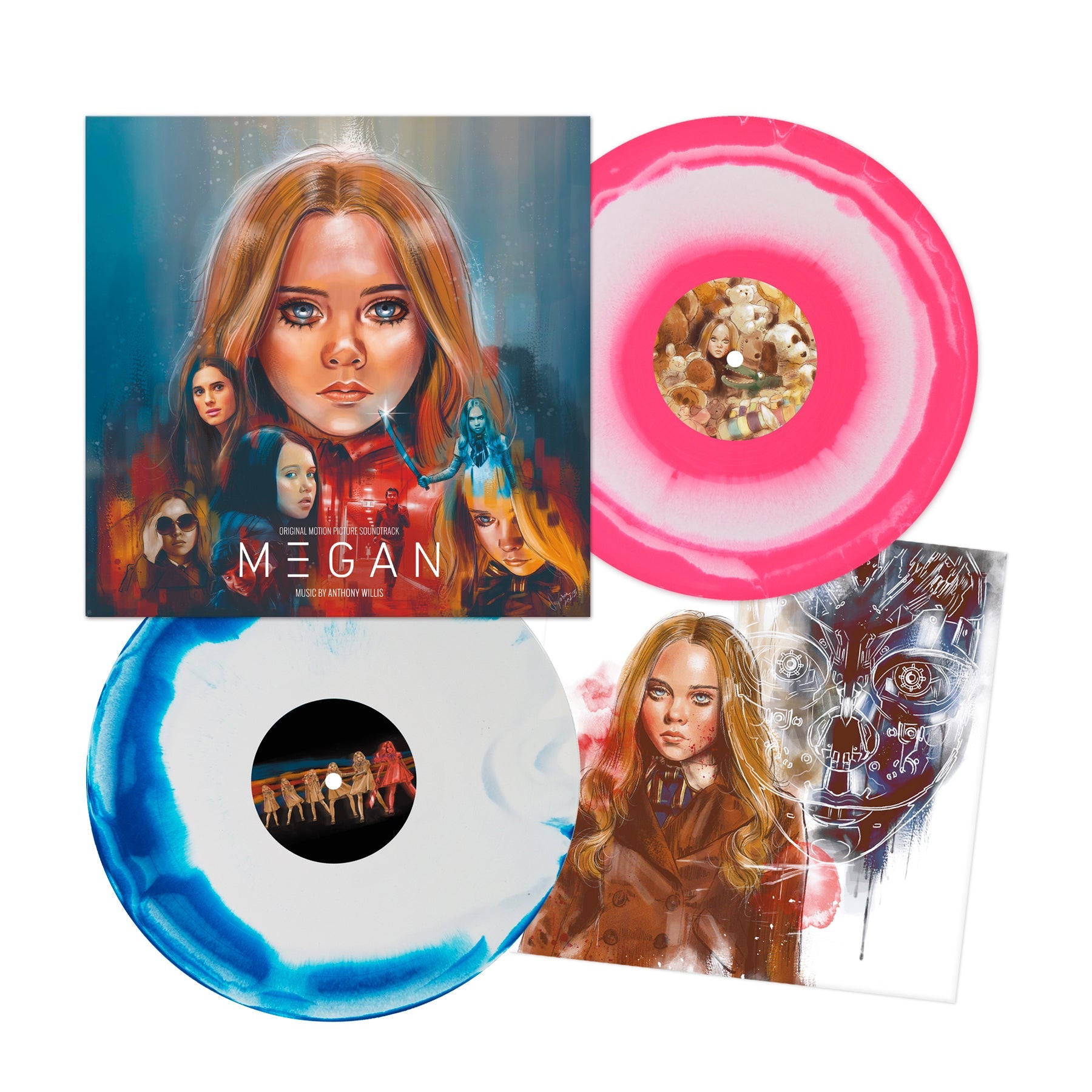 Waxwork Records M3GAN vinyle bande originale horreur