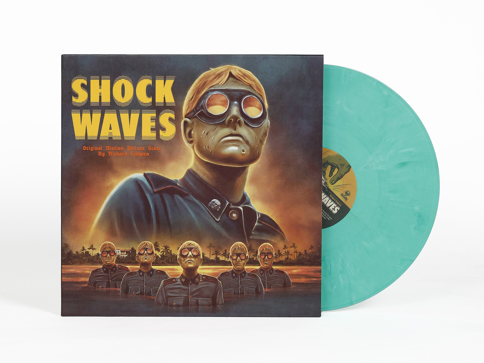Waxwork Shock Waves vinyle vert sea foam BO