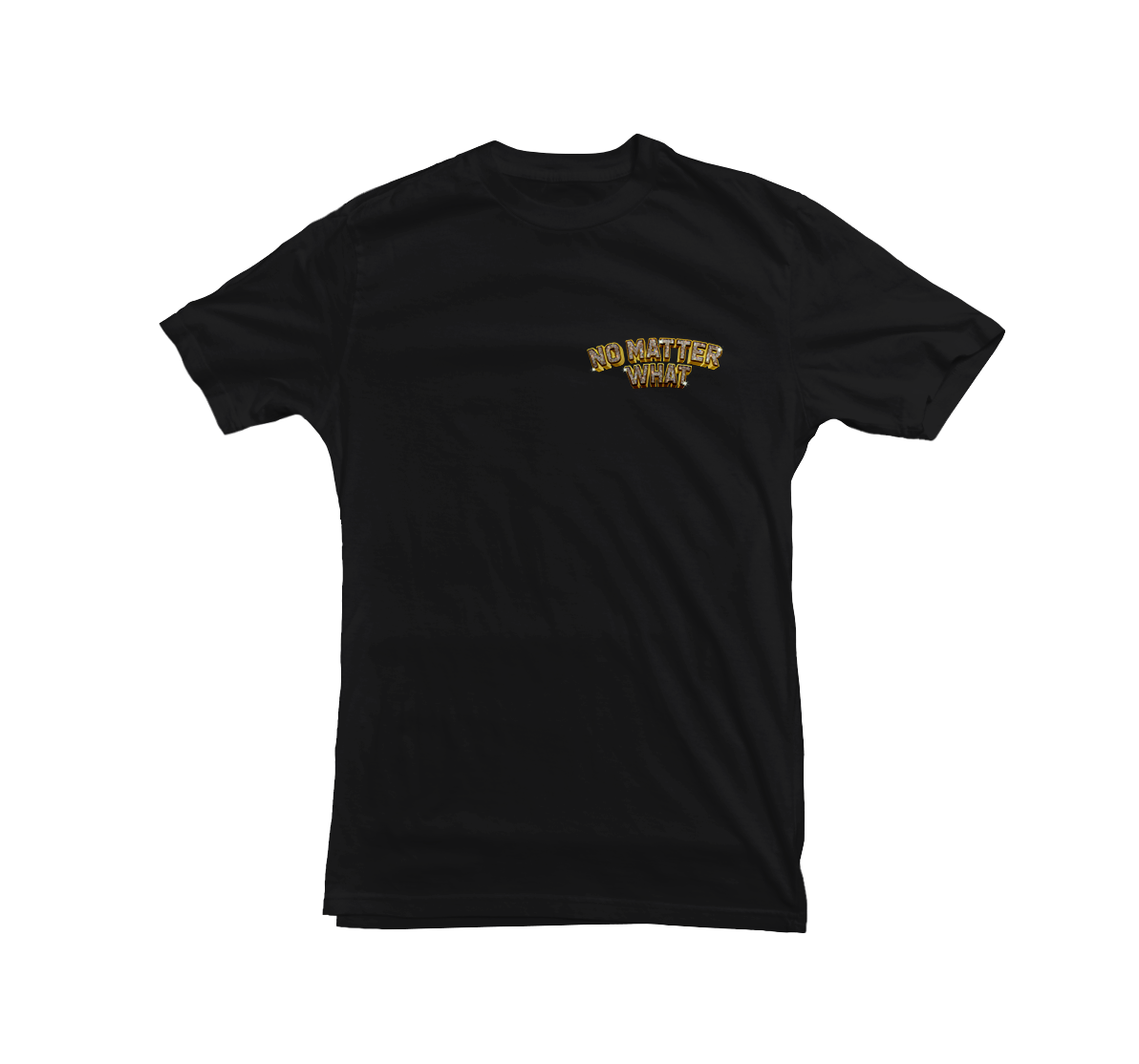 No Matter What Double Talk Cover T-shirt noir imprimé