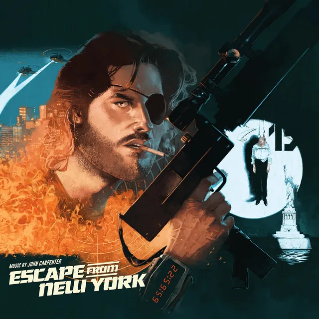 Waxwork Records John Carpenter Escape From New York vinyle BO étendue