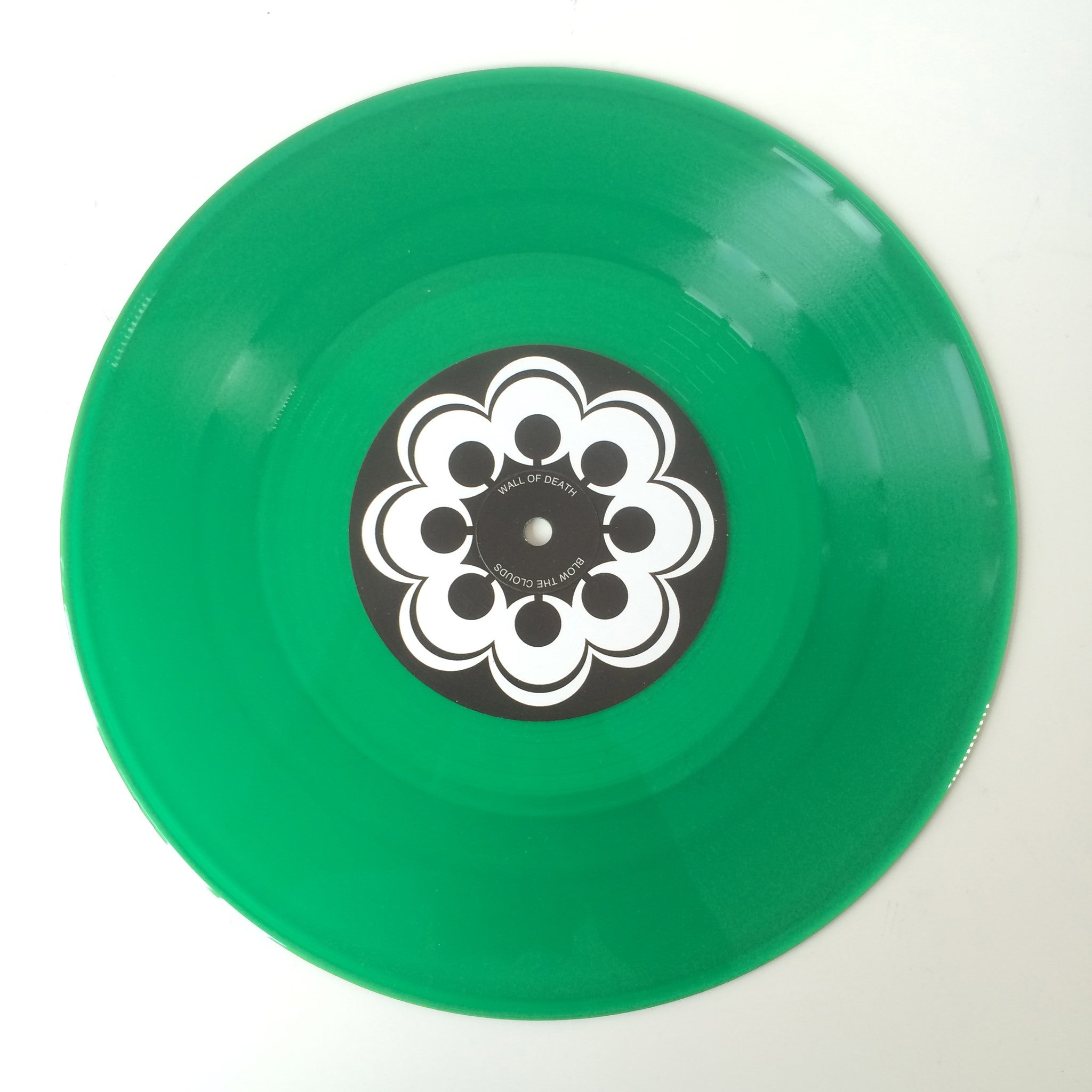 Entrance Band Wall Of Death split 10" vinyle vert transparent