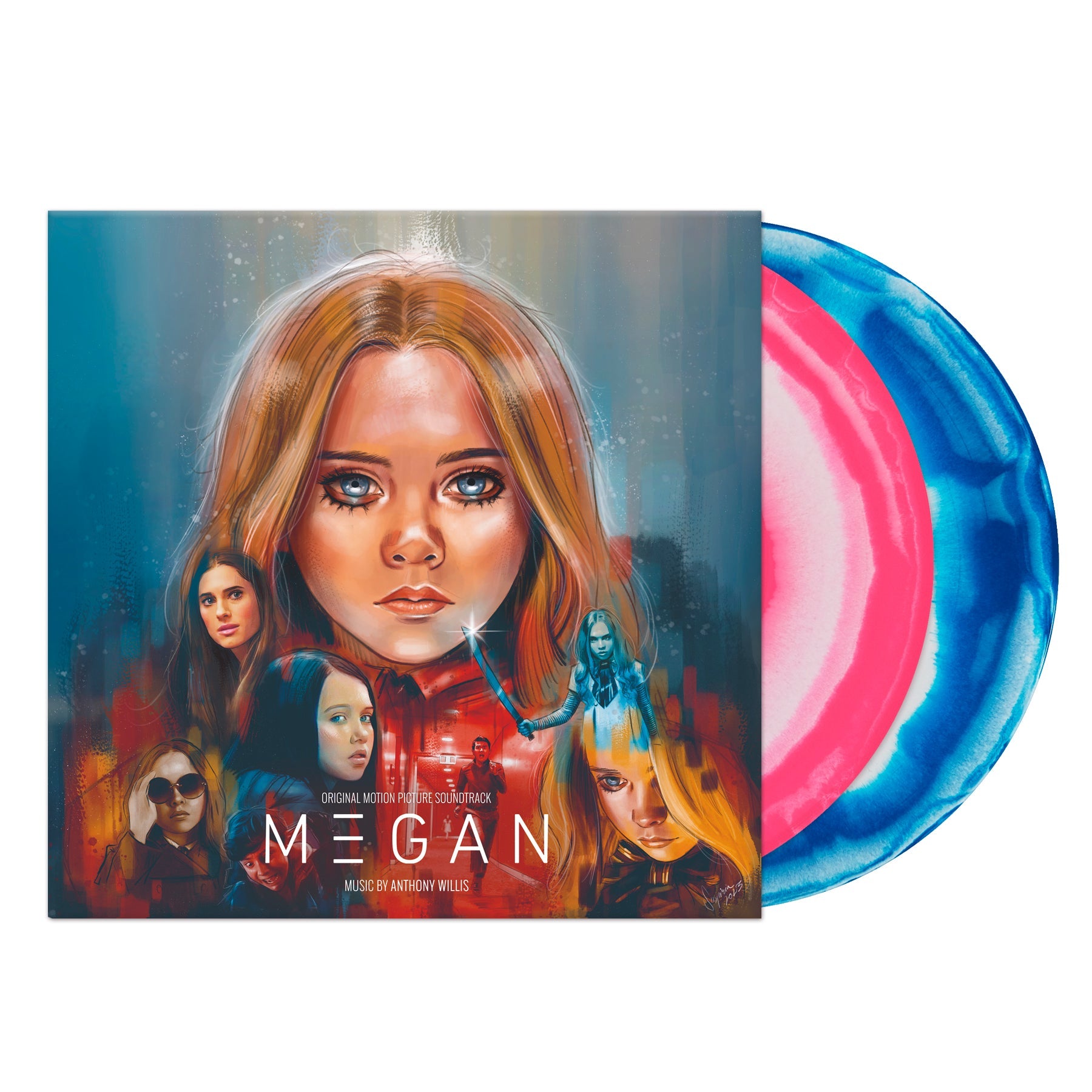 Waxwork Records M3GAN vinyle bande originale horreur