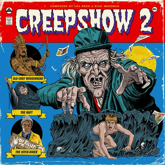 Waxwork Records Creepshow 2 vinyle The Raft double LP 180g